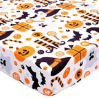 UOMNY Halloween Pumpkin Crib Sheet by UOMNY