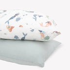 Little Unicorn Standard Pillowcase 2 Pack | Super Soft & Breathable Muslin by LittleUnicorn