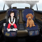 Car Seat Protector, 2 Pack Automotive Seat Protectors Baby Carseat Pad - Image 6