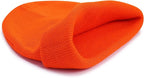 Baby Beanie Knit Ski Hat with Cute Face - Image 3