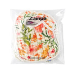 Zainpe 6Pcs Snap Muslin Cotton Baby Bibs Flowers Pattern Infants Feeding Bib - Image 6