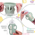 BUSOHA 3 Pack Silicone Sleeves for Avent Baby Bottles - Image 4