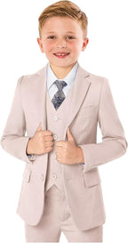 Boys’ Formal Suit 5 Piece Set, Toddler Tuxedos by KEYWANTS