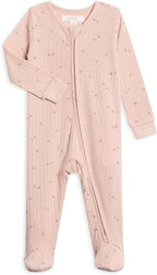 Colored Organics Baby Zip-Up Footed Sleeper by ColoredOrganics