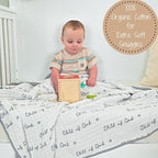 LollyBanks Muslin Baby Blanket 100% Organic Cotton, Muslin Quilt Lightweight - Image 4