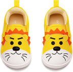SKYWHEEL Toddler Slip On Shoes Wide Toe Box Barefoot Casual Canvas Walking by SKYWHEEL