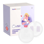 Nuliie Super Absorbent & Featherlight Disposable Nursing Pads 150 Count by nuliie