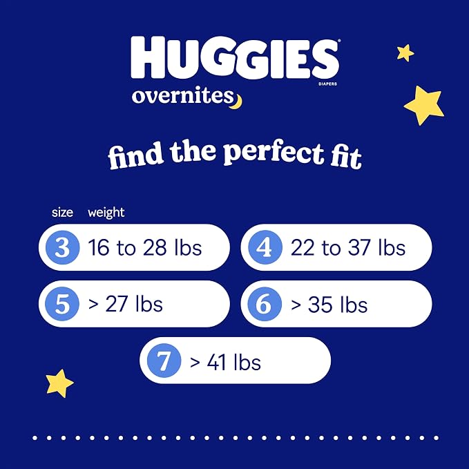 Huggies Size 5 Overnites Baby Diapers: Overnight Diapers, Size 5, 100 Ct - Image 10