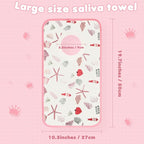 Newwiee 5 Pcs Large Towel Bib Toddler - Image 2
