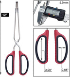 Stainless Steel Scissor Tongs - Image 3