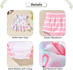 Aalizzwell Toddler Baby Girl Bathing Suit Two Piece Swimsuit Bikini Beach Wear - Image 2