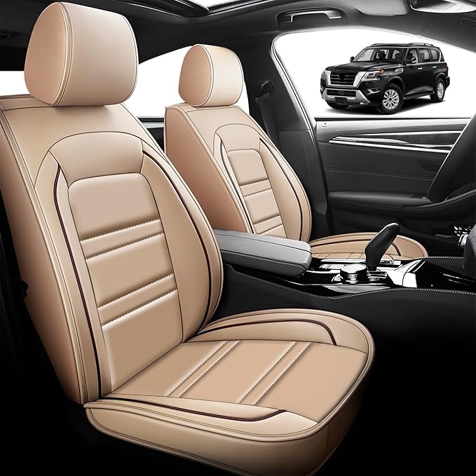 Seat Cover for Nissan Car Armada 2004-2024 | Car Seat Covers Front Seats - Image 2
