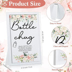 Roowest Bottle Chug Baby Shower Game Favors Including Flower Theme Bottle Chug - Image 2