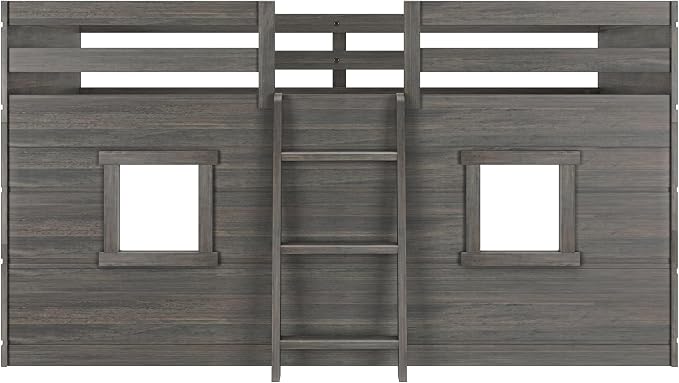 Max & Lily Modern Farmhouse Twin Low Loft Bed - Image 4