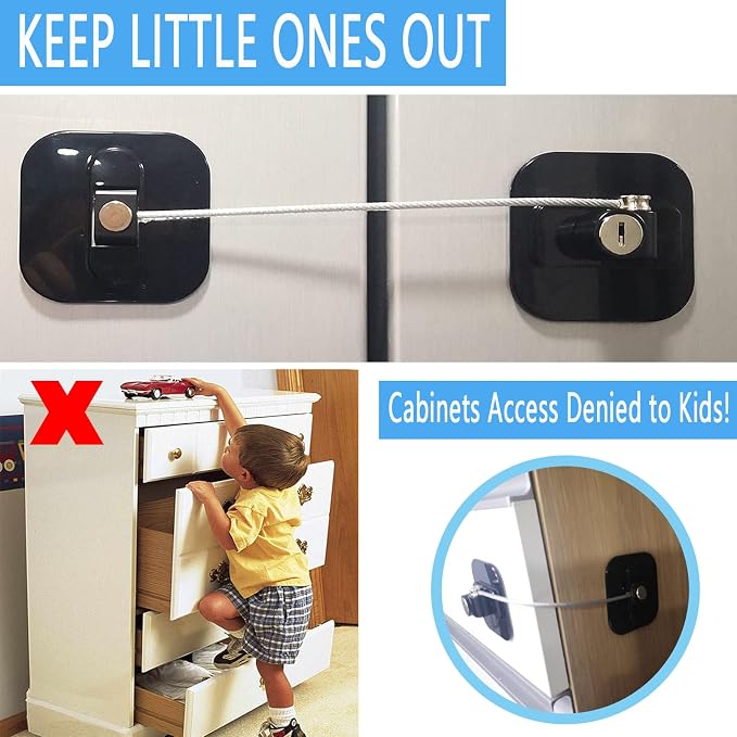 YEYA Upgraded Refrigerator Lock - Image 2