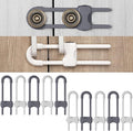 Jetec 10 Pieces Cabinet Locks for Babies, U-Shaped Proofing Drawers Safety by Jetec