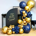 90pack Navy Blue Balloons Different Size 18/12/10/5 Inch Dark Blue Balloon - Image 5