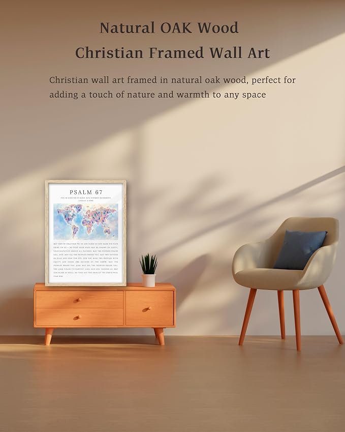 KensTro 12x16 Natural Oak Wood Picture Frame Fits All Standard 12"x16" Canvas - Image 5