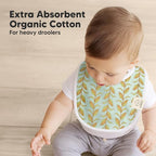 8-Pack Organic Baby Bibs for Boys, Girls - Image 5