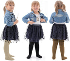 EPEIUS Baby Girl Tights Thick Cable Knit Leggings Stockings Cotton Pantyhose - Image 2