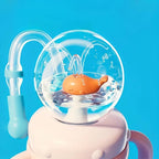 Drinking Cup With Whale Squirt, Weighted Sippy Cups With Adjustable Straps - Image 6