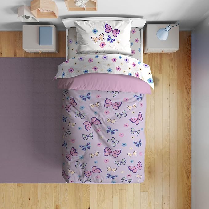 Sunny Side Up Butterfly Toddler Comforter Set by SunnySideUp