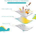Infant Toddler Baby Waterproof Sleeved Bib, Bib - Image 5