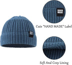 JANGANNSA Simple Knitted Baby Beanie Hip-Hop Boys Winter Hat Toddler Kids Bonnet - Image 4
