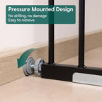Babelio Baby Gate, 29-43" Auto-Close Easy Install Pet Gate, PressGuard P7 Extra - Image 6