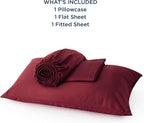 Bedsure Cooling Sheets Twin XL, Rayon Derived from Bamboo, Breathable & Soft - Image 6