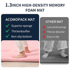 ACOMOPACK Baby Play Mat for Floor 1.3" Thick Memory Foam Play Mat 79"×157" - Image 4