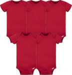 Gerber baby-girls 5-pack Solid Onesies Bodysuits by Gerber