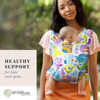 Moby Baby Wrap Carrier Featherknit - Image 2