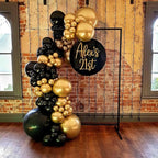 90pack Black Balloons Different Size 18/12/10/5 Inch Black Balloon Garland Arch - Image 3