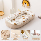 Baby Lounger, Foldable Infant Nest Pillow - Image 6