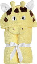 Hooded Baby Towel for Kids 2-8 | Large 100% Cotton Baby Towel for Girls or Boys by YikesTwins