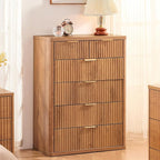 LEYAOYAO Fluted 6 Drawers Dresser - Image 3