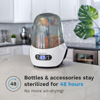 Baby Brezza Baby Bottle Sterilizer and Dryer Machine – Electric Steam - Image 4
