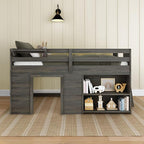 Max & Lily Modern Farmhouse Twin Low Loft Bed - Image 2