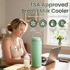 22oz Breast Milk Cooler Bottle, 360° Cooling - Image 2