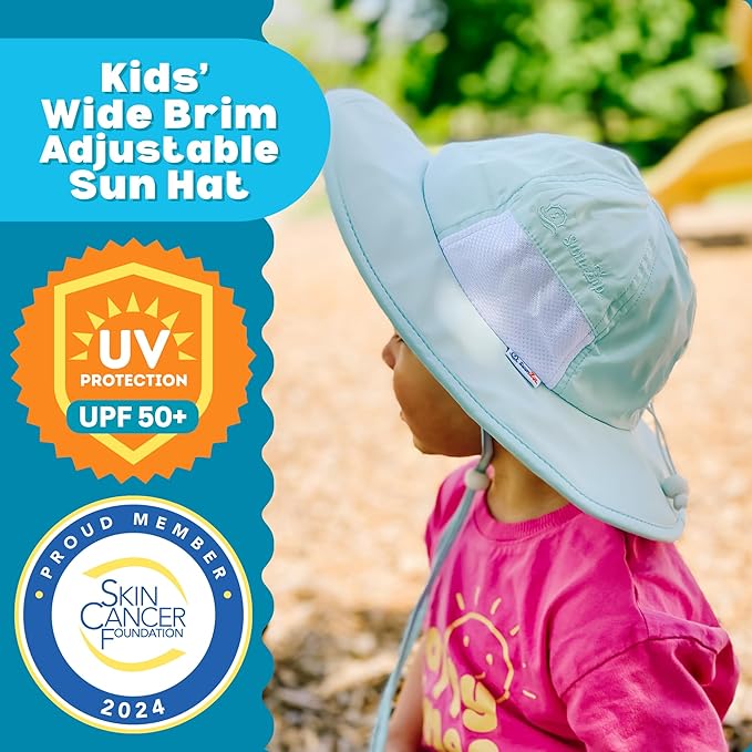 SwimZip Wide Brim Sun Hat | UPF 50+ Protection - Image 2