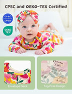 PATPAT Baby Sleeper Gown with Bamboo Viscose - Image 2