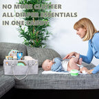 Baby Diaper Caddy Organizer - Image 2