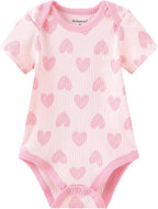 Kiddiezoom Newborn Baby Unisex Cotton One-Piece Bodysuits Baby Gift 5-Pack Baby - Image 2