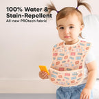 3-Pack Waterproof Baby Bibs for Eating - Image 2