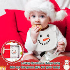 3Pcs Christmas Baby Cotton Bibs - Image 4