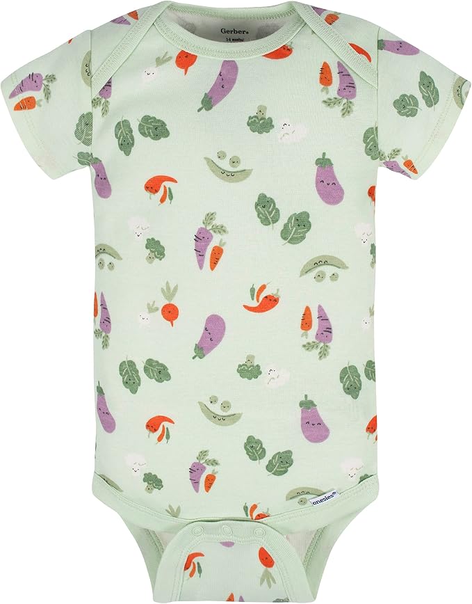 Gerber unisex-baby 8-pack Short Sleeve Onesies Bodysuits - Image 4