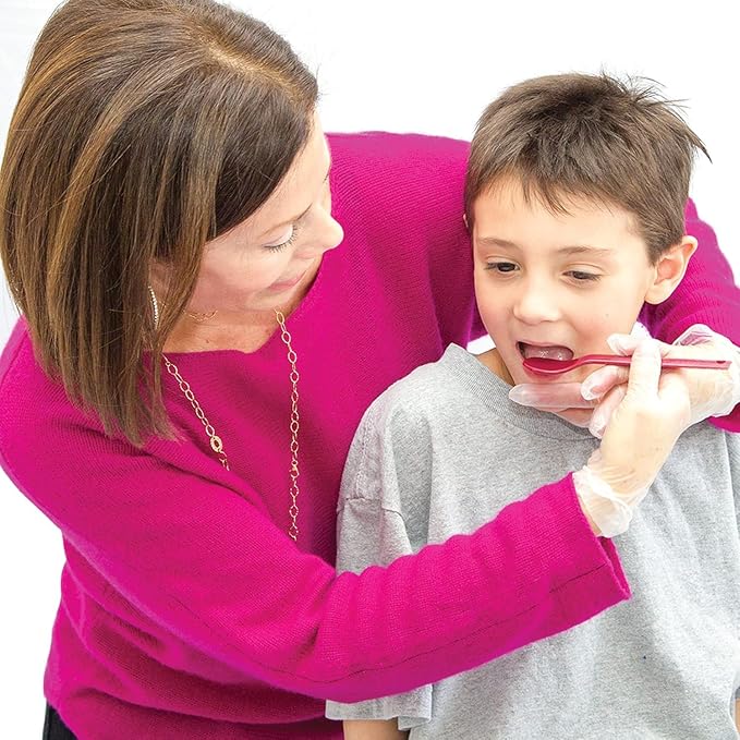 TalkTools Bumpy Magenta Spoons | Provides Oral Awareness During Feeding | - Image 7