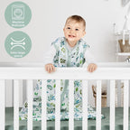 Newborn Sleep Sack Baby Swaddle, 0-12 Months, 3-Way Adjustable Wearable Blanket - Image 4