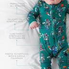 Posh Peanut Convertible Baby Sleepers - Image 7